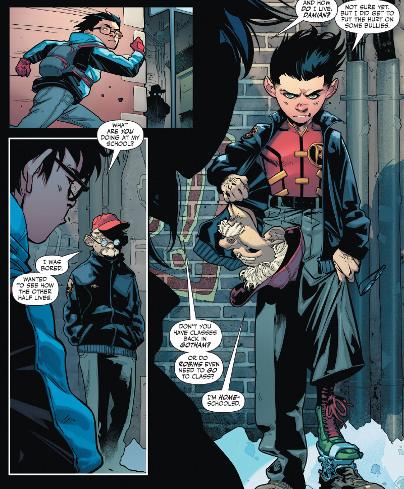 Illustration for article titled The Sons of Batman and Superman Make a Brilliant Team